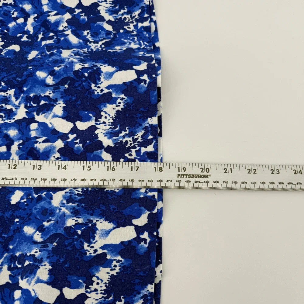 Peck & Peck Womens Blue White‎ Graphic Reef Print Golf Skort Size 6 NWT 70491IST